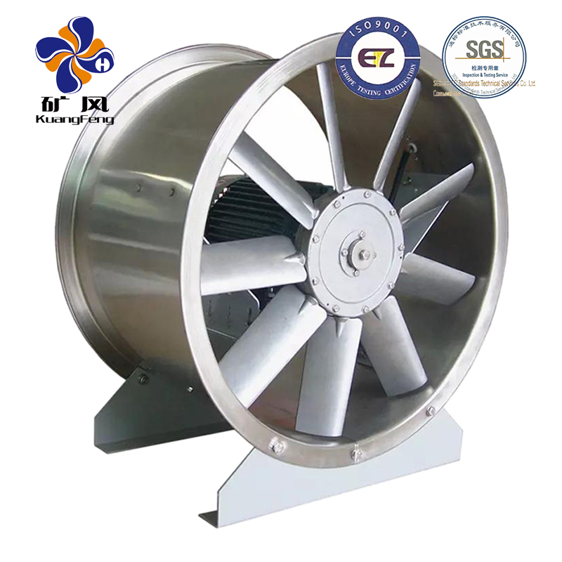 Stainless steel axial flow fan